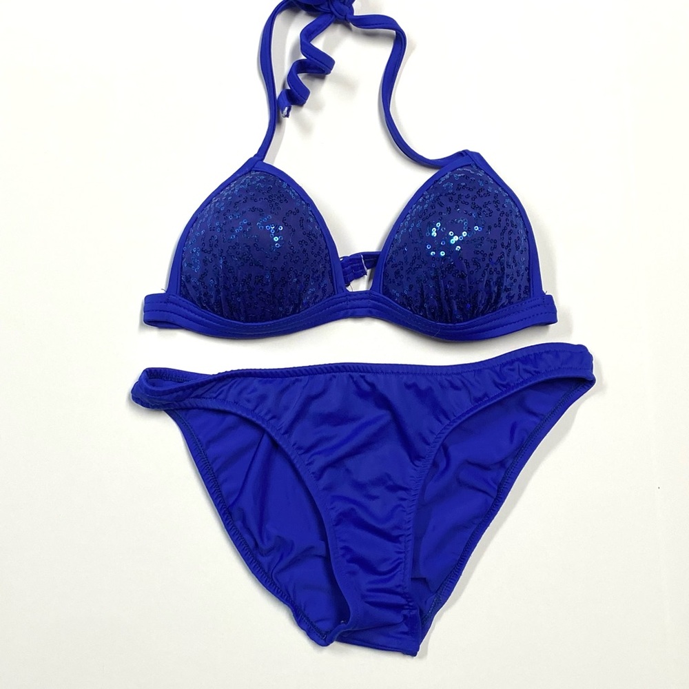 Venus Bikini with sequined top.